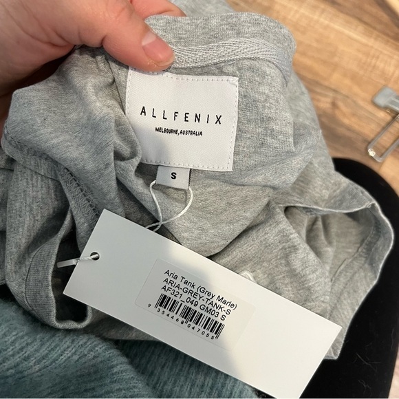 Anthropologie All Fenix Aria Tank Top in Grey NWT - Picture 8 of 11
